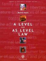 A Level and AS Level Law 0421738103 Book Cover