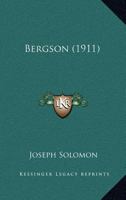 Bergson 1017921059 Book Cover