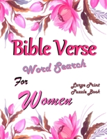 Bible Verse Word Search For Women: Search Jesus Commandments and Renew Your Christian Mind null Book Cover