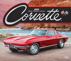 Corvette Official 2026 14 X 24 Inch (Hanging) Monthly Deluxe Wall Calendar Foil Stamped Cover Plastic-Free B0DYLTJXJJ Book Cover