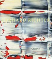 Gerhard Richter: Forty Years of Painting 0870703587 Book Cover