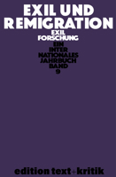 Exilforschung. Ein internationales Jahrbuch: Exil und Remigration (Exilforschung 9): BD 9 3112422678 Book Cover