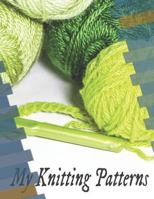 My Knitting Patterns 1797971638 Book Cover