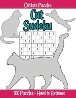 Hard to Extreme Cat Sudoku: 3 difficulty levels (hard, very hard, extreme) for cat and Sudoku lovers 1695447980 Book Cover