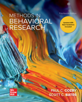 Methods in Behavioral Research 1559346590 Book Cover