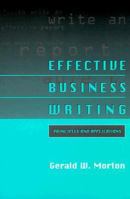 Effective Business Writing: Principles and Applications 0155016350 Book Cover