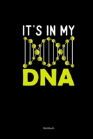 Notizbuch: a5 kariert Tennis DNA Notizheft Notizblock Journal Trainingsbuch 1708014144 Book Cover