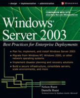 Windows Server 2003: Best Practices for Enterprise Deployments (Tips & Technique) 007222343X Book Cover