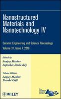 Nanostructured Materials and Nanotechnology IV, Volume 31, Issue 7 0470594721 Book Cover