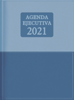 2021 Agenda Ejecutiva - Tesoros de Sabidur�a - Azul/Azul Celeste: Agenda Ejecutivo Con Pensamientos Motivadores 1632642271 Book Cover