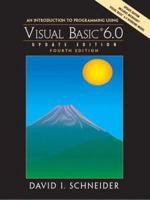 An Introduction to Programming with Visual Basic 6.0 0139364285 Book Cover
