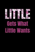 Little Gets What Little Wants: Greek, Sorority Life 1081770864 Book Cover