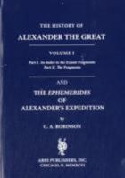 History of Alexander the Great 0527760005 Book Cover