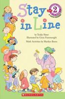 Stay in Line (Hello Math Reader, Level 2, Kindergarten-Grade 2) 0590227130 Book Cover