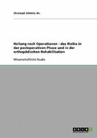 Heilung nach Operationen - das Risiko in der postoperativen Phase und in der orthop�dischen Rehabilitation 3638648222 Book Cover