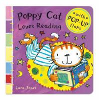 Poppy Cat Loves Reading! 0230742114 Book Cover