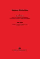 European Criminal Law 9041113622 Book Cover