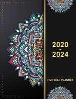 5 Year Planner 2020 - 2024: Colorful Life 5 Year Planner Calendar Book 2020-2024 Size 8.5 x 11 Inch, 60 Months Calendar, 5 Year Appointment Calendar, Business Planners, Agenda Schedule Organizer Logbo 1702166775 Book Cover