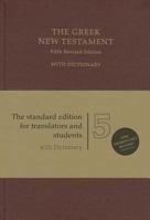 UBS 5th Revised Edition - Greek New Testament: With Greek-English Dictionary Red Hardcover 3438051176 Book Cover