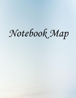 Notebook Map: 150 Pages - Large (8.5 x 11 inches) 1677939621 Book Cover