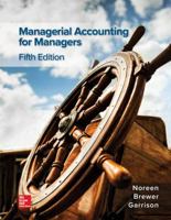 Managerial Accounting for Managers 1259578542 Book Cover