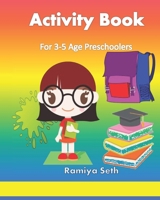 Activity Book: For 3-5 Age Preschoolers B08JDTR5HM Book Cover