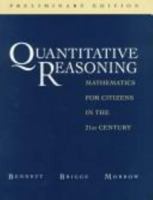Quantitative Reasoning 0201765543 Book Cover