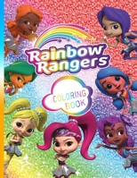 Rainbow Rangers Coloring Book: Cute coloring book Rainbow Rangers, Amazing colouring Designs For Kids And Adults B0926TNV3G Book Cover