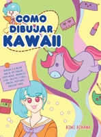 Como dibujar Kawaii: Aprende a dibujar más de 100 dibujos súper monos: Animales, chibi, objetos, flores, comida, criaturas mágicas y más! (Spanish Edition) 195226426X Book Cover