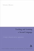 Teaching And Learning A Second Language: A review of recent research (Continuum Collection) 0826477372 Book Cover