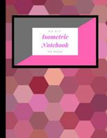 Isometric Notebook | 8.5" x 11" | 100 pages: Equilateral Graph Paper Pages 1720442363 Book Cover