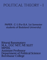 Political Theory - I B0BTP9T4TZ Book Cover