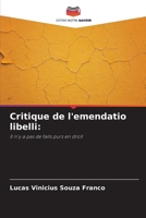 Critique de l'emendatio libelli (French Edition) 6207723724 Book Cover