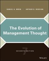 The Evolution of Management Thought 1119441420 Book Cover
