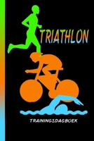 Triathlon Trainingsdagboek : Zwemmen, Fietsen en Hardlopen. Training Is Everything. Perfect Record Book for the Start of Your Journey 1651208883 Book Cover