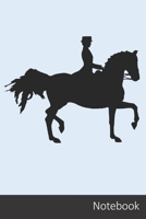 Notebook: Dressur Buch / Reittagebuch / Notizbuch / pers�nliches Tagebuch / Reitertagebuch / Logbuch / Planer / / Notizen - 6 x 9 Zoll (15,24 x 22,86 cm, ca. DIN A5), 110 linierte Seiten mit Datumslin 1651202346 Book Cover