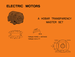 Electric Motors - A Hobar Transparancy Master Set 0913163554 Book Cover