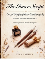 The Inner Script- Art of Copperplate Calligraphy: Art the Grounds, Words that Grow. B0GZV8JB21 Book Cover