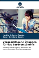 Vorgeschlagene Übungen für das Leseverständnis: Vorschlag von Übungen für den Prozess des Leseverstehens des Geschlechtszeugnisses 6203214345 Book Cover
