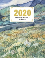 2020 Weekly & Monthly Planner: Planner And Journal Organizer 2020 | Planner Calendar 2020 1660609291 Book Cover