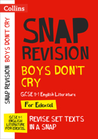 Collins GCSE Grade 9-1 Snap Revision - Boys Don't Cry Edexcel GCSE 9-1 English Literature Text Guide: Ideal for Home Learning, 2022 and 2023 Exams 0008471797 Book Cover