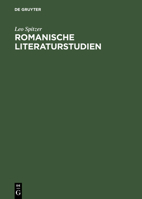 Romanische Literaturstudien 3111180417 Book Cover