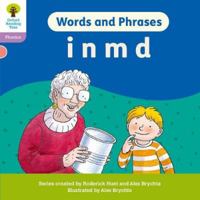Oxford Reading Tree: Floppy's Phonics Decoding Practice: Oxford Level 1+: Words and Phrases: i n m d 1382030347 Book Cover