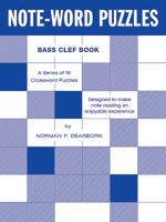 Note-Word Puzzles: Bass Clef 0769243568 Book Cover