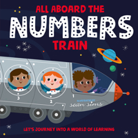 All Aboard the Numbers Train 1382082126 Book Cover