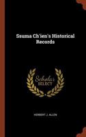 Ssuma Ch'ien's Historical Records 1021412309 Book Cover