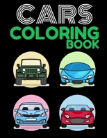 Cars Coloring Book: Great Gift for For Kids & Adults, Boys & Girls. 38 unique car pictures! Pages are one-sided so markers won't bleed through onto another picture. Empty Pages can be used for sketchi B08KSLGJHM Book Cover