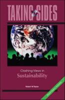 Taking sides. Clashing views in sustainability 0073514500 Book Cover