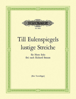 Till Eulenspiegels lustige Streiche (Freely Based on Richard Strauss) for Horn: Sheet B000H4JGPE Book Cover