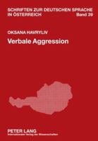 Verbale Aggression: Formen Und Funktionen Am Beispiel Des Wienerischen 3631591659 Book Cover